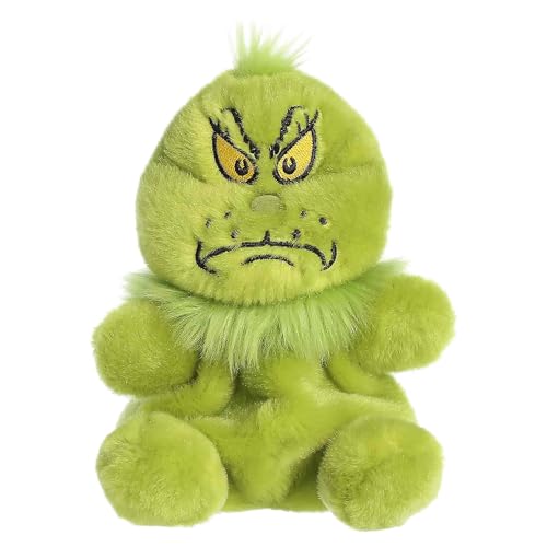 Aurora Dr. Seuss Palm Pals 4.5" Grinch Mean One Whimsical Plush