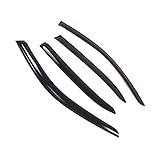 Tuningpros Window Visor Compatible with 2001-2006 Lexus LS430, DGWV2-711 Outside Mount Deflector