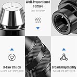 4486 Multi Chuck for Dremel 2 Pack, Mellbree 0.8-3.2mm Drill Keyless Bit Chuck Shank Rotary Tool Change Kit Compatible for Dremel 4486 Part Rotary Tools 3000 4000 7700 8200 - Image 3