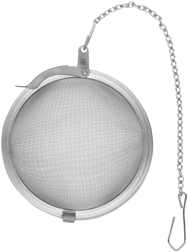 Foto von WMF Gourmet Teesieb 5 cm, Teekugel mit Kette, Teeei, Gewürzsieb, Gewürzei, Cromargan Edelstahl poliert, spülmaschinengeeignet