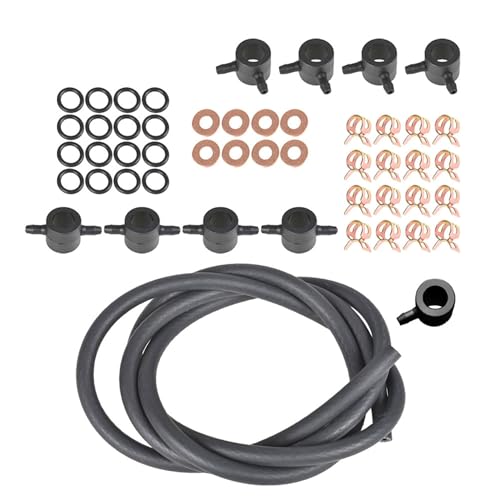 munirater Return Line Fuel Injector Kit Replacement for F-350 1983-1988 Replacement for Diesel Trucks 1983-1988 6.9L - 7.3L by munirater - Used condition - US$17.90