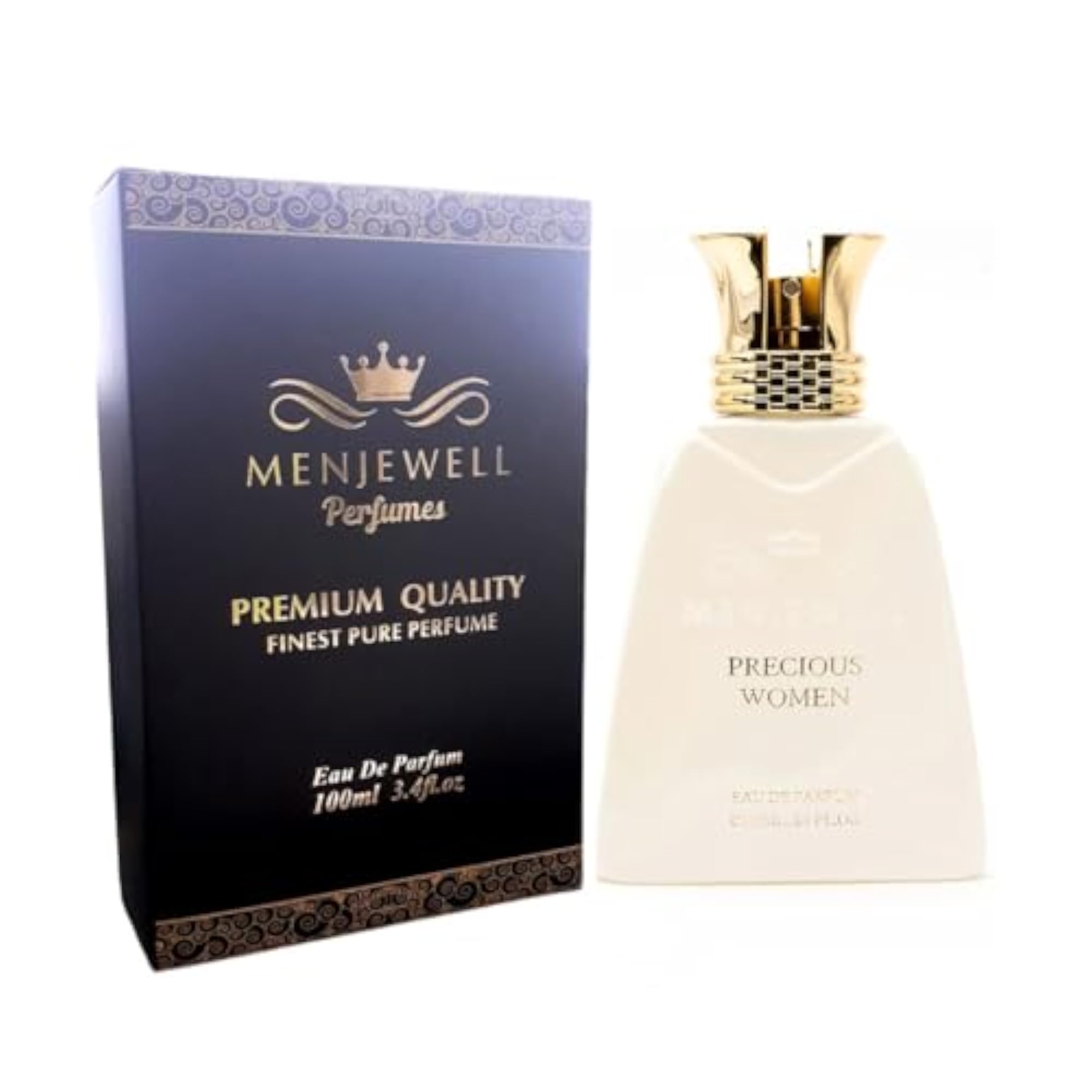 Women's Premium Parfum Gift Set with Heart Pendant