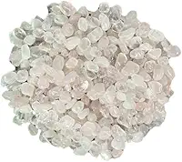 Pedra Roladas Naturais Cascalho Quartzo Rosa Pacote 200g