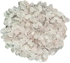 Pedra Roladas Naturais Cascalho Quartzo Rosa Pacote 200g