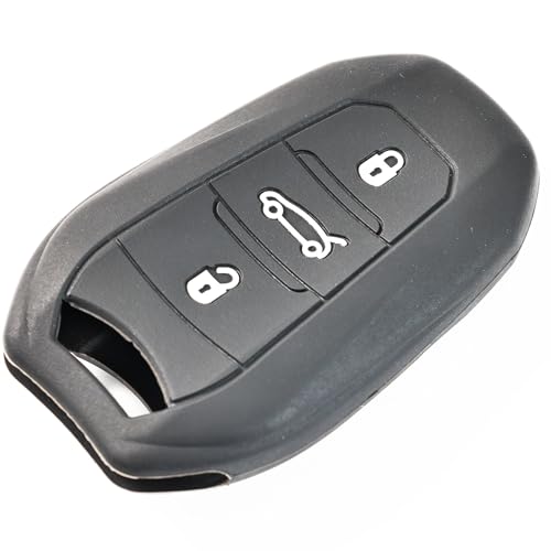 Coque de clé Peugeot 308 407 508 finition premium étui protection télécommande