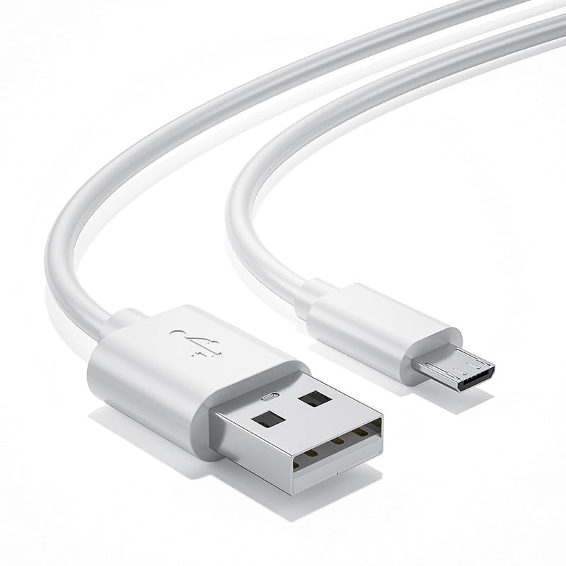 Image of SuperVOOC Micro USB 7 Pin Data Sync Power Charging Cable Compatible for All Oppo A1k, A9x, A9 A7n A5s R17 F9 A3s A5 A3 F7,R15(Cable - 6 Month Warranty)