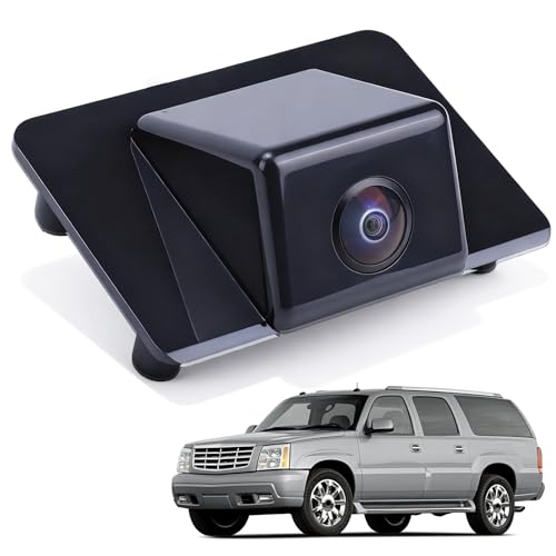 590-076 Rear View Backup Camera Compatible with Chevy Suburban Tahoe GMC Yukon Cadillac Escalade Park Assist Camera 2007-2013, 15173619 GM1960104 RC51070001