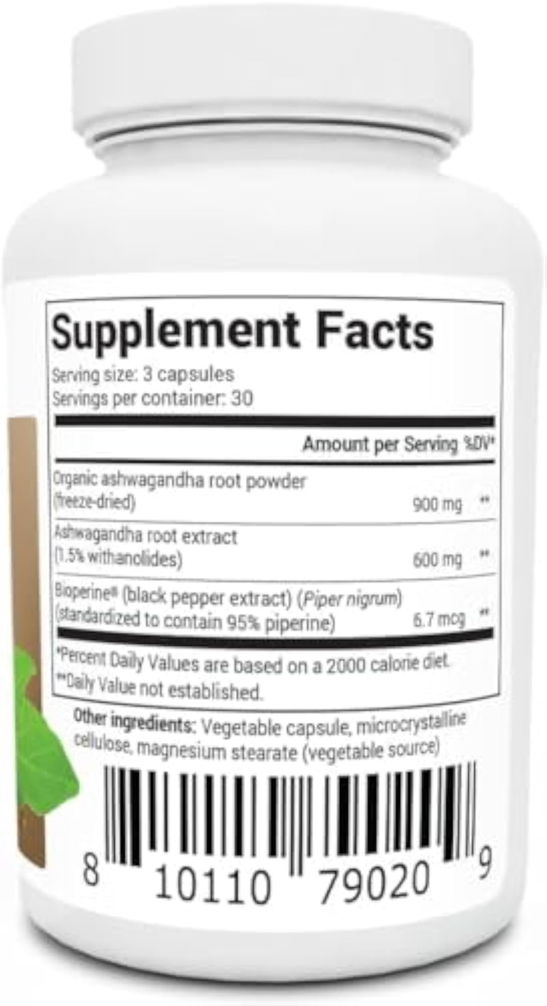Gujisa Ashwagandha Capsules 1500mg