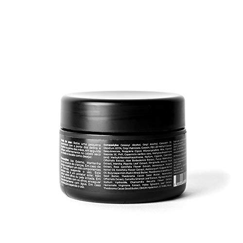 Pomada Modeladora Efeito Seco Forte 55G 4Por1, Barba De Respeito