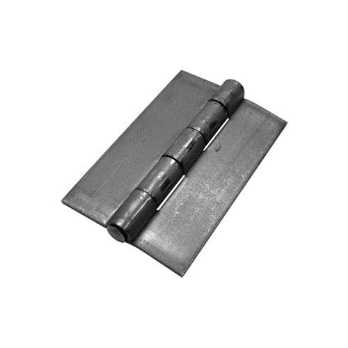 Hinge Outlet Weld On Hinge 2 1/4 Inch X 3 1/2 Inch, Bright Steel, 2 Pack #TOP1