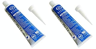 Pack of 4 Silicone RTV 4500 Food Contact Safe High Strength Silicone Sealant, Clear (2.8 FL. Ounce)