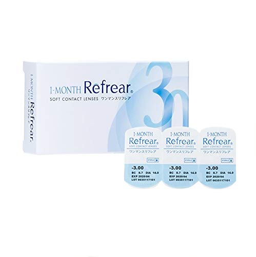 ワンマンスリフレア、1ヵ月交換#BC:8.7 パワー:-8.00