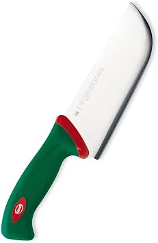 Sanelli Premana Professional Hashing Chef Knife, 18cm/7.08", Green