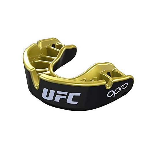Opro "UFC Zahnschutz Gold Senior Black/Gold