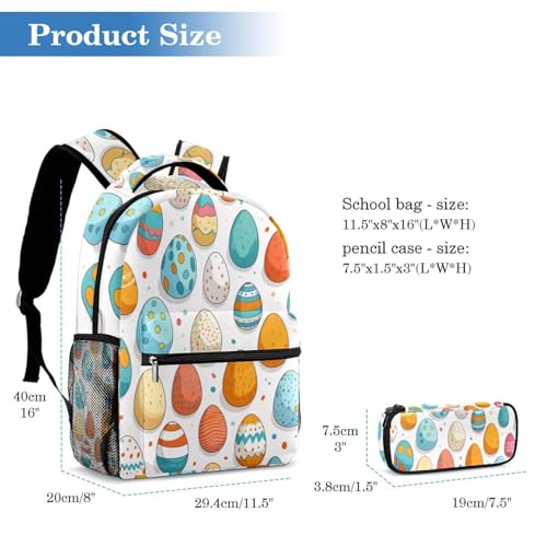 Sac à dos avec trousse pour éviter le désordre des affaires d'école de vos enfants - 2