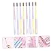 BEBEMOKO 8pcs Nimbus Extra Soft Toothbrushes Adult Toothbrush Kit Comfortable Handle for Easy Cleaning