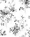 NextWall Watercolor Windflower Peel and Vinyl Stick Wallpaper (Inkwell & Heather) - One