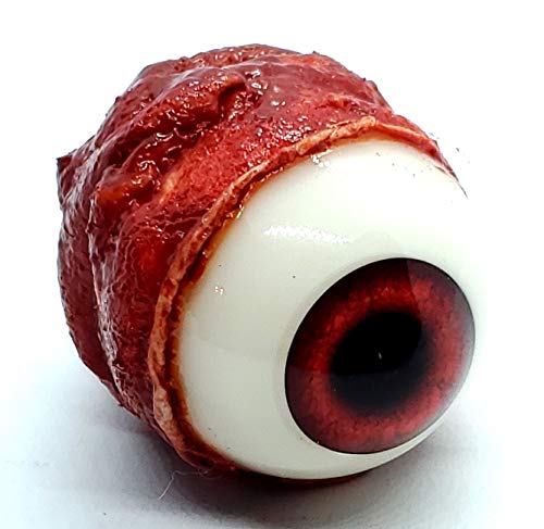 Realistic Life Size Acrylic Eye Popper for Halloween Props, Masks, Skulls, Crafts, Rabbit RED Eye