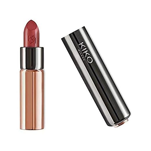 (132 Crimson) - KIKO MILANO - Gossamer Emotion Creamy Lipstick Bold, creamy lipstick (132 Crimson)