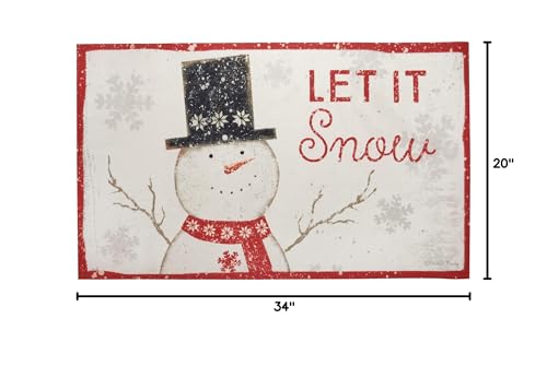 Primitivesbykathydecorativerugletitsnow Urban Country Home Decor Primitives by kathy decorative rug let it snow urban country home decor
