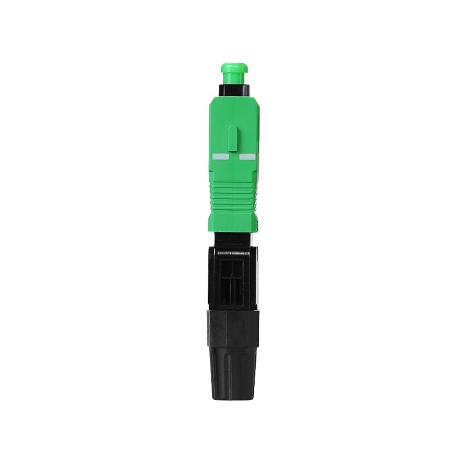 Épisseur de Fibre Optique Adaptateur de Fibre Optique monomode Rapide SC APC, Assemblage sur Le Terrain for FTTH(100pcs SC APC)