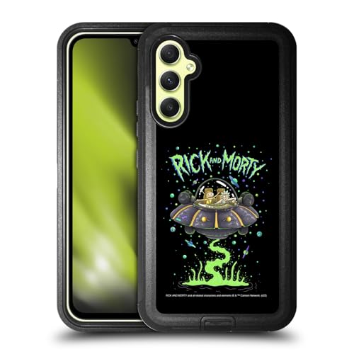 Étui antichoc Samsung Galaxy A34 5G Rick and Morty ultra résistant