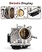 VANBOL Electronic Throttle Body Assembly Compatible with 2006-2011 Acura CSX, Honda 2006-2007 Accord, 2007-2011 Element CR-V CRV, 2006-2011 Civic, L4 2.4L 2.0L, Replace 672004, 16400RAAA21
