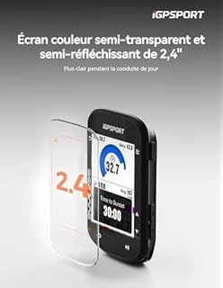 iGPSPORT BSC200S GPS Ciclocomputer Navigazione Percorso Colori Schermo Computer Funzione Guida Continua Rilevamento Movimento Navigazione One-Touch Compatibile Radar Intelligente Fanale Posteriore