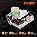 62TE Automatic Transmission Solenoid Pack Compatible with Dodge Chrysler - 2008-2020 Grand Caravan 2009-2019 Journey Ram ProMaster Pacifica Sebring Town & Country Replace#68376696AA 5078709AB
