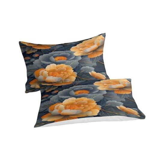 Housser de couette 3D microfibre 220x240 cm parure de lit 3 pièces adulte - 5