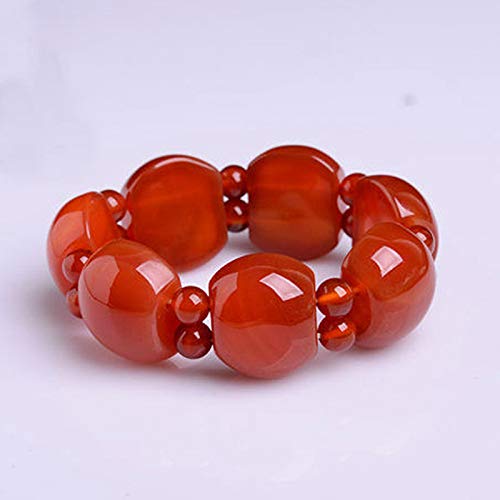 Bracelet rouge fait main de qualité supérieure en cordon tressé - 2