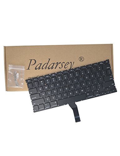Padarsey New Keyboard with 80Pce Keyboard Screws Compatible for MacBook Air 13-Inch A1369 A1466 MC965LL MC966LL EMC 2559 MD231LL/A MD760LL/A
