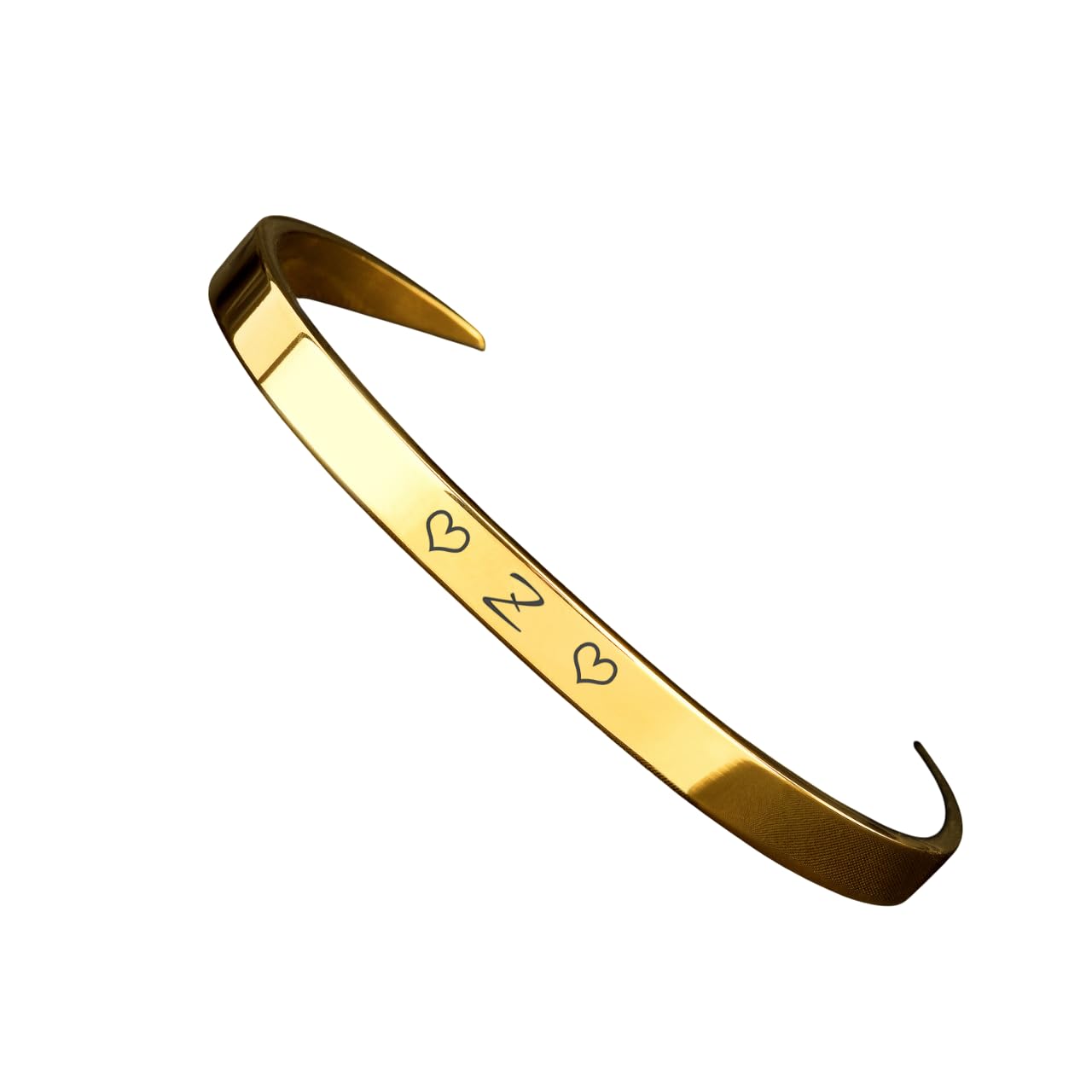 Gold Plated Alphabet Initial Bracelet A-Z | Unisex Kada Design | Hypoallergenic Stylish & Adjustable Jewelry for Men & Women - Review, Price and Buying Guide