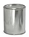 Qorpak MET-03089 Metal Unlined Round Paint Can with Triple Tite Lid, 1pt Capacity, 307mm Diameter x 314mm Height (Case of 52)