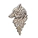 Produktbild Republe Klassische Weinlese-Männer Punk Wolf Abzeichen Brosche Anzug Brosche, Wedding Revers Pin Hemd Anzug Kragen Hochzeit Zubehör Männer Geschenk Schmuck
