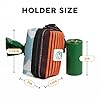 Embark Dog Poop Bag Holder - Premium Waste Bag Dispenser with Heavy Duty Carabiner - Durable No-Dangle Leash Attachment - Includes 2 Rolls of Eco-Friendly Poop Bags - Santa Monica #3
