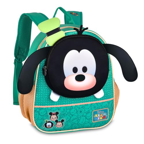 Mochila De Costas Infantil Escolar Pateta Verde