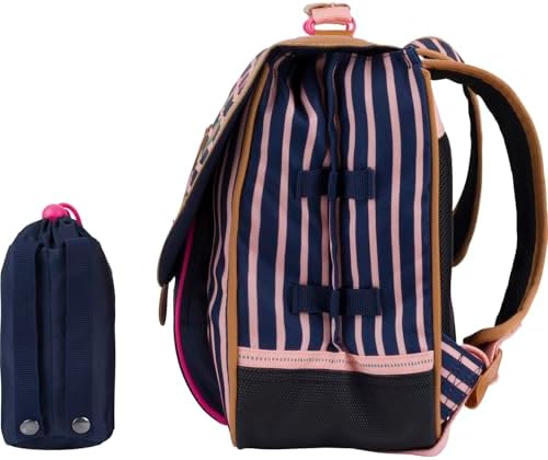 Tann's Cartable Océane bleu Tann's x Armor-lux, vue 3