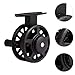 Yiju Left Hand Freshwater Saltwater Portable Comfortable Lightweight Winter Supplies Raft Powerful Bridge River Ice Fishing Reel, Wire Cup 50mm