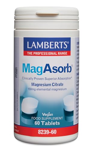 Lamberts Magasorb 150 Mg, 60 Tabletas, Vanilla