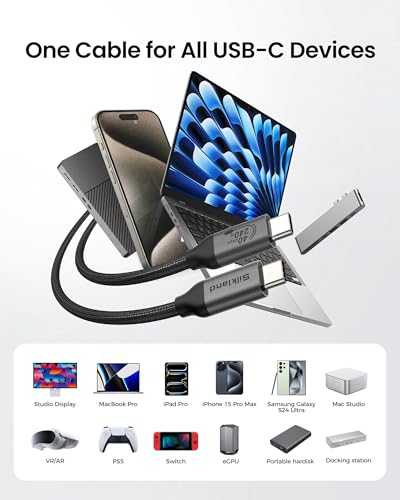 Silkland S3614 Usb 4 Cable For Thunderbolt 4 Cable 4Ft thumb #6