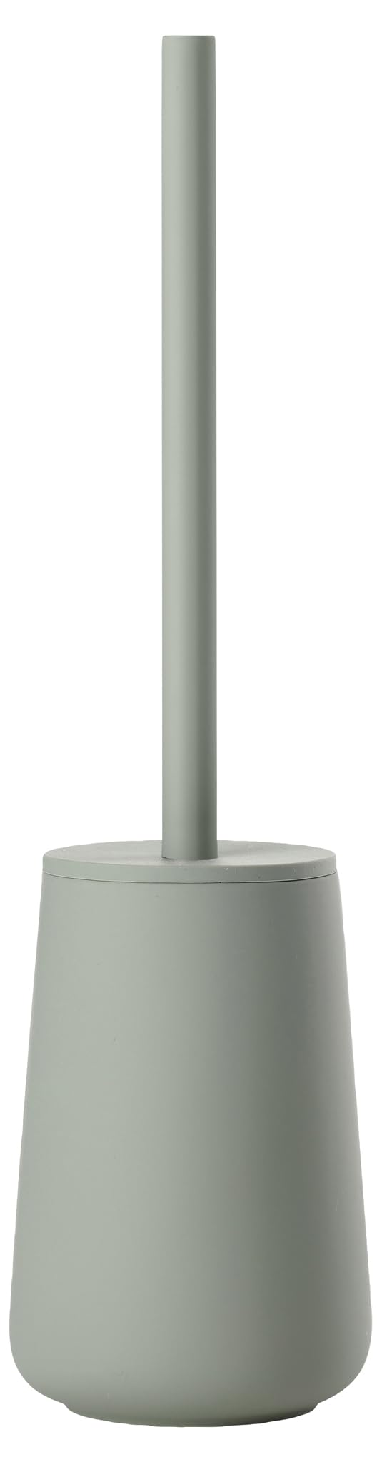 Zone Denmark Nova One tuvalet fırçası, seramik tuvalet fırçası, fırça tutuculu WC fırçası, Soft-Touch kaplama, çap 10,3 cm, yükseklik 37 cm, Matcha Green