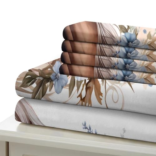 Housse de couette cheval 200x200 parure de lit microfibre 3D ado