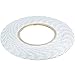 Produktbild Universelle 3M Kleberolle Klebeband Sticker 2 mm x 50 m weiß, doppelseitig klebend, Bulk