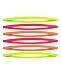 Under Armour Girls' Glow-In-The-Dark Mini Silicone Headbands - 6pk
