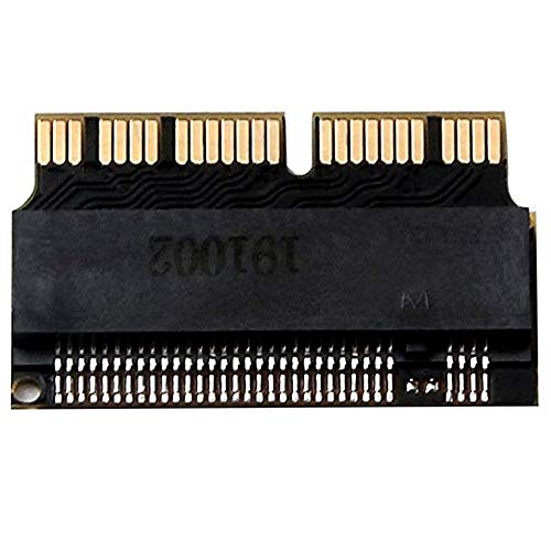OLVINS Tarjeta adaptadora SSD NGFF M.2 nVME actualizar para MacBook Air A1465 A1466 (año 2013 2016) y para Mac PRO (año 2013 2015 tardío)