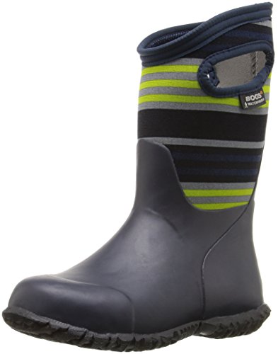 Bogs Durham Varied Stripe Winter Snow Boot (Little Kid/Big Kid)