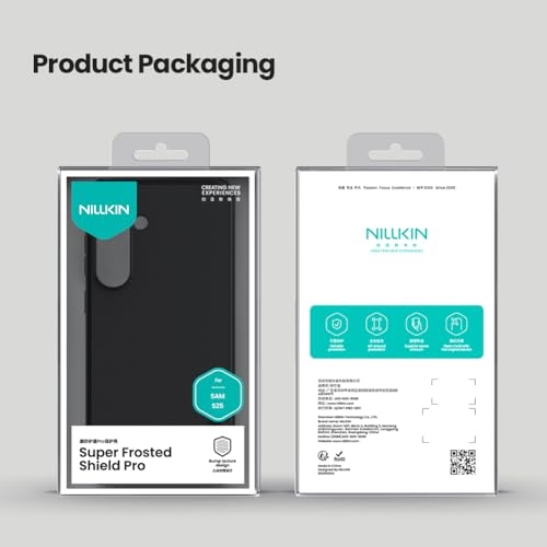Nillkin Capa Anti Impacto Frosted Pro Compatível com a Linha Galaxy S25