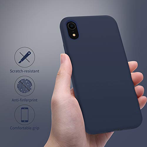 Otofly KZ-01 Compatible With Iphone Xr Case 6.1 Inch,[Silky And Soft Touch Series] Premium Soft Liquid Silicone Rubber Full-Body Protective Bumper Case thumb #6