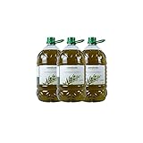 JAVIOLIVA - ACEITE DE OLIVA VIRGEN EXTRA - variedad ARBEQUINA - 100% Español - 5Litros (Paquete de 3)